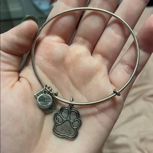 paw alex and ani bracelet